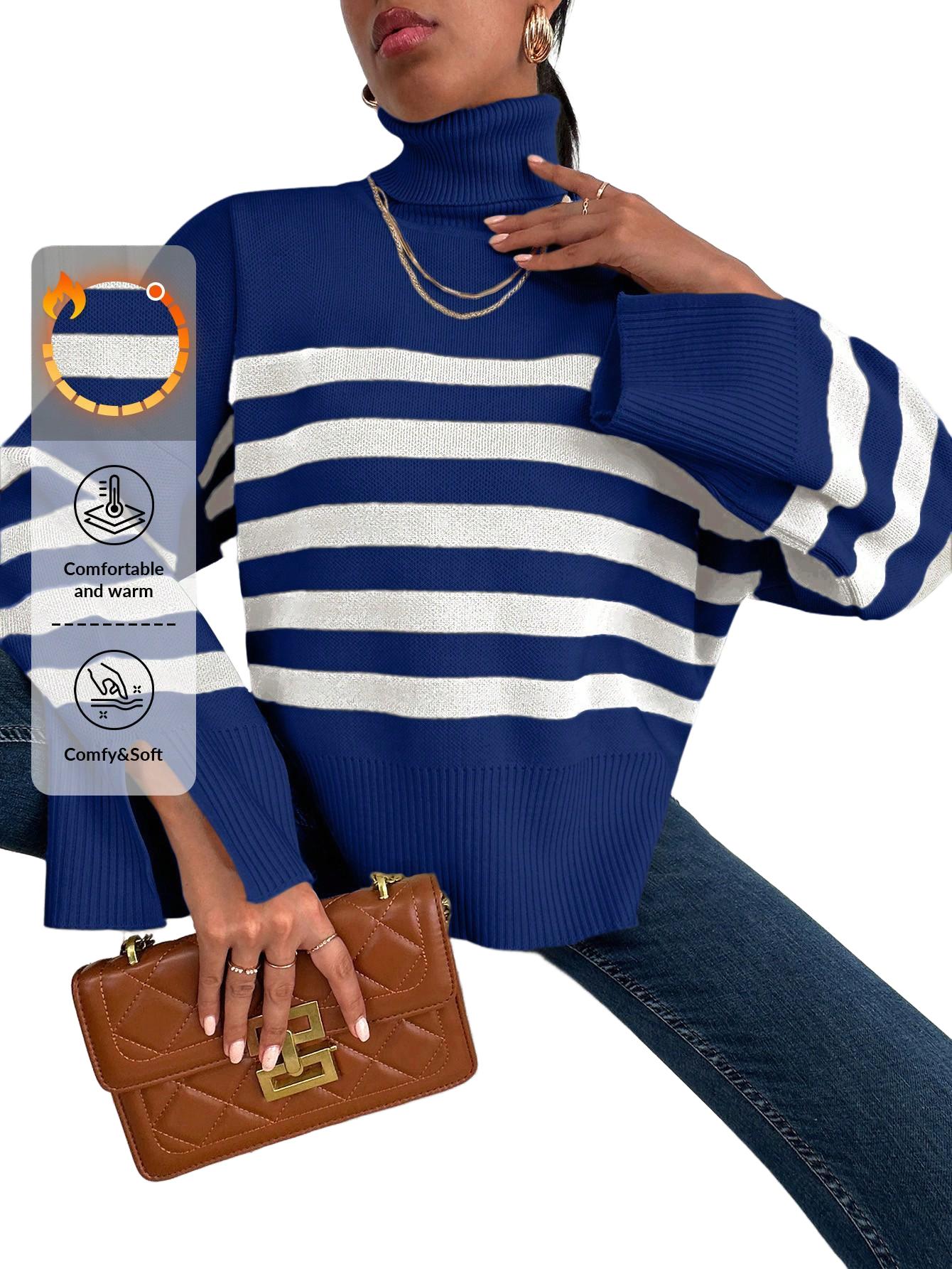 SWETER DAMSKI Z GOLFEM