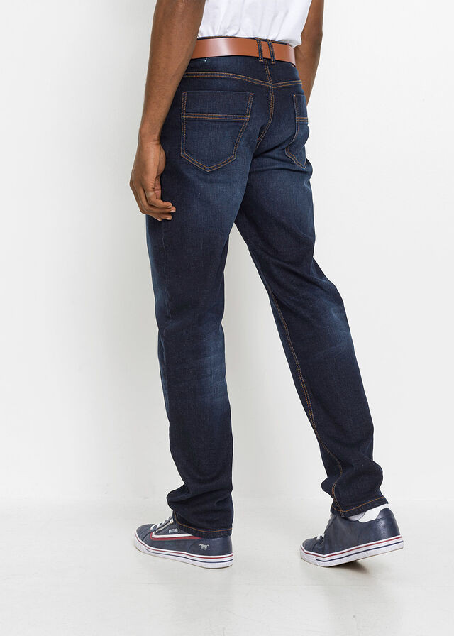 NIEBIESKIE SPODNIE JEANS