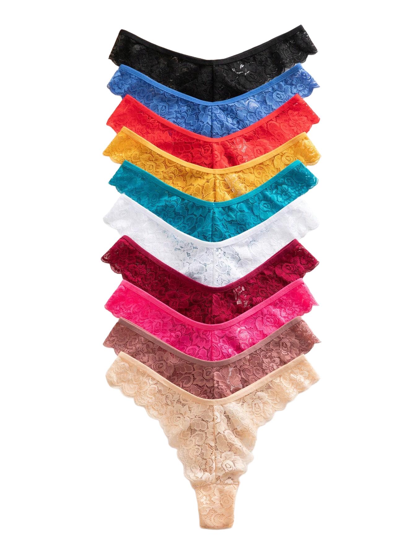 majtki koronka 10-pack