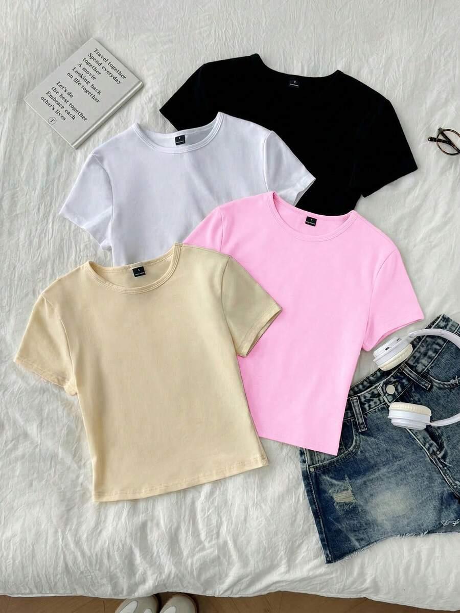 klasyczny t-shirt 4-pack