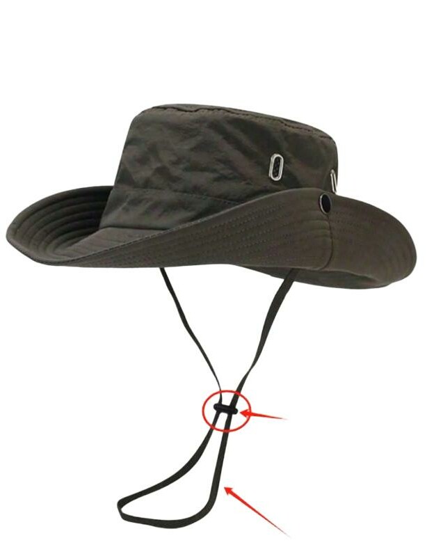 zielony kapelusz bucket