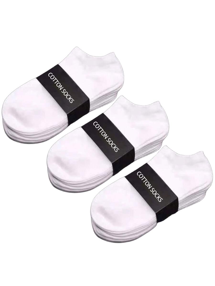 białe skarpety 10-pack