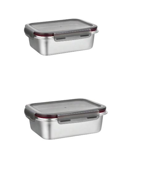 POJEMNIK DO PRZECHOWYWANIA ŻYWNOŚCI 2-PACK