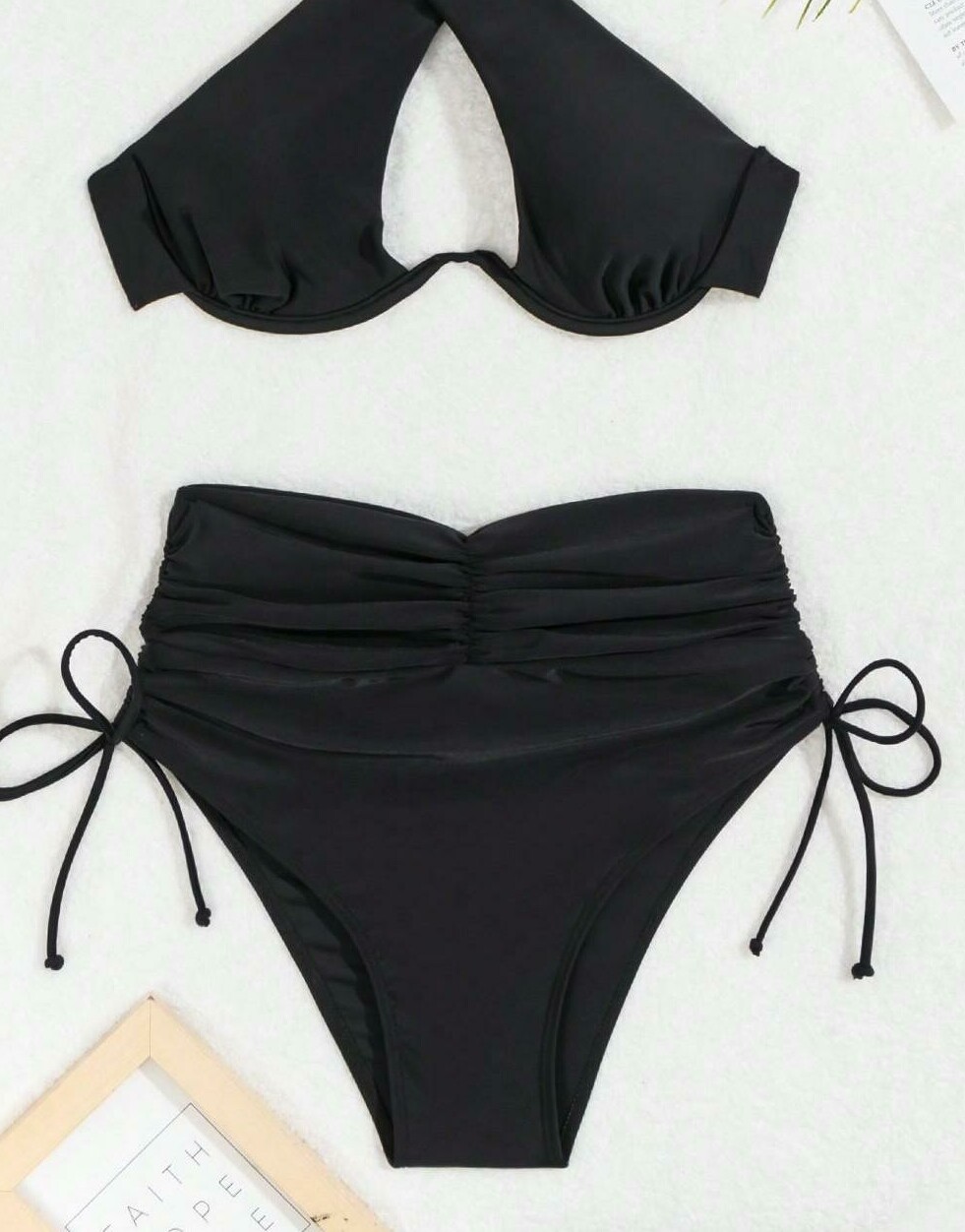 czarny DÓŁ OD BIKINI 