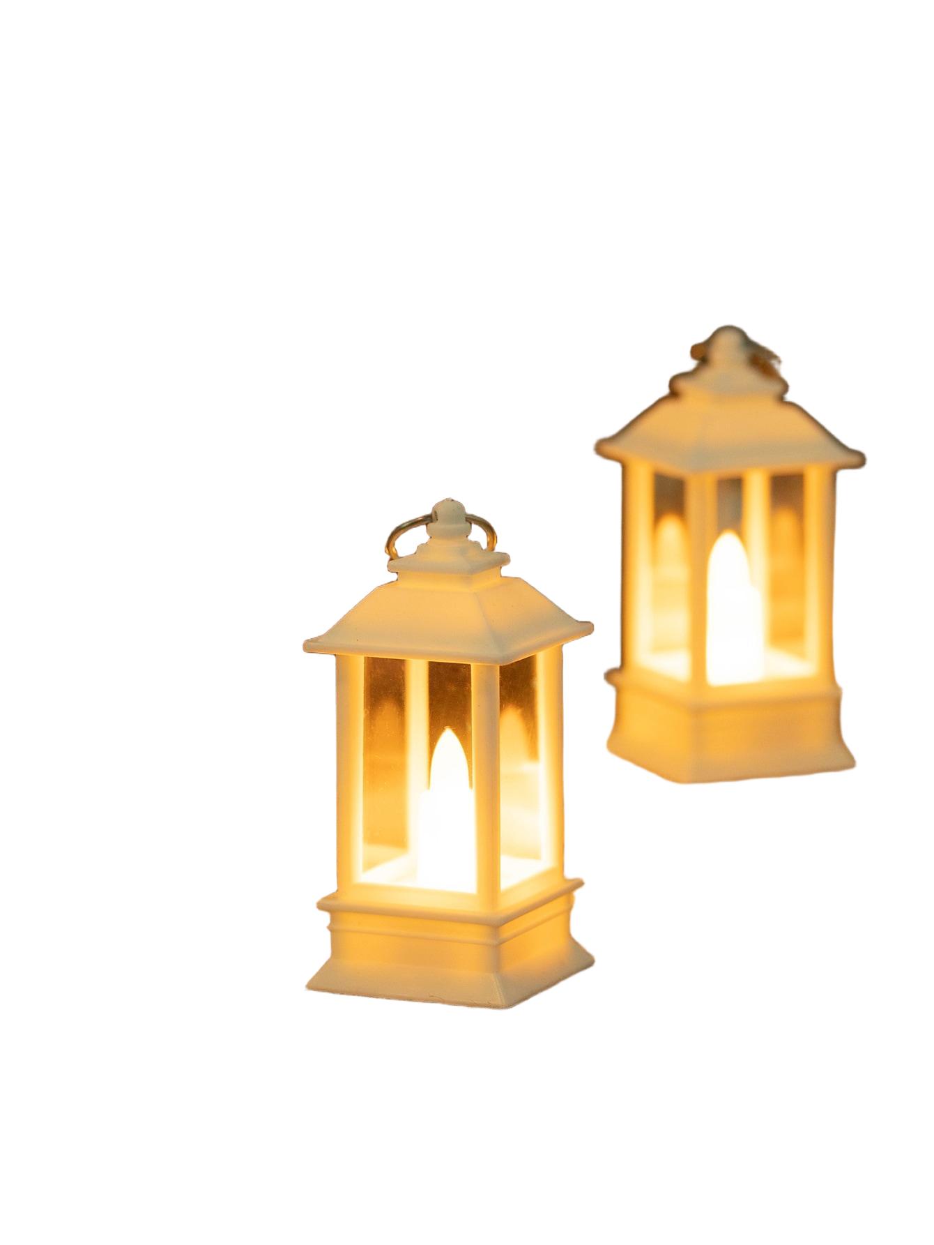 biała lampka nocna 4-pack
