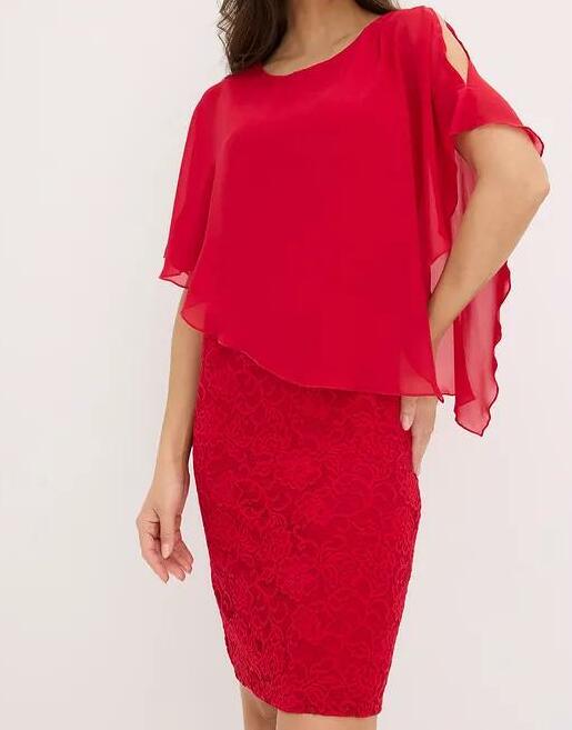 SUKIENKA KORONKOWA Z NARZUTKĄ 