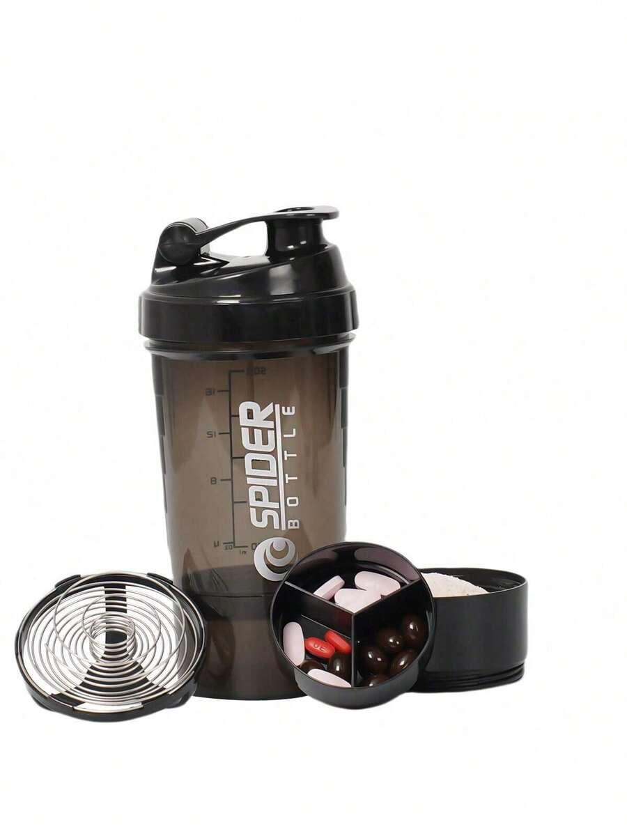 czarny bidon shaker