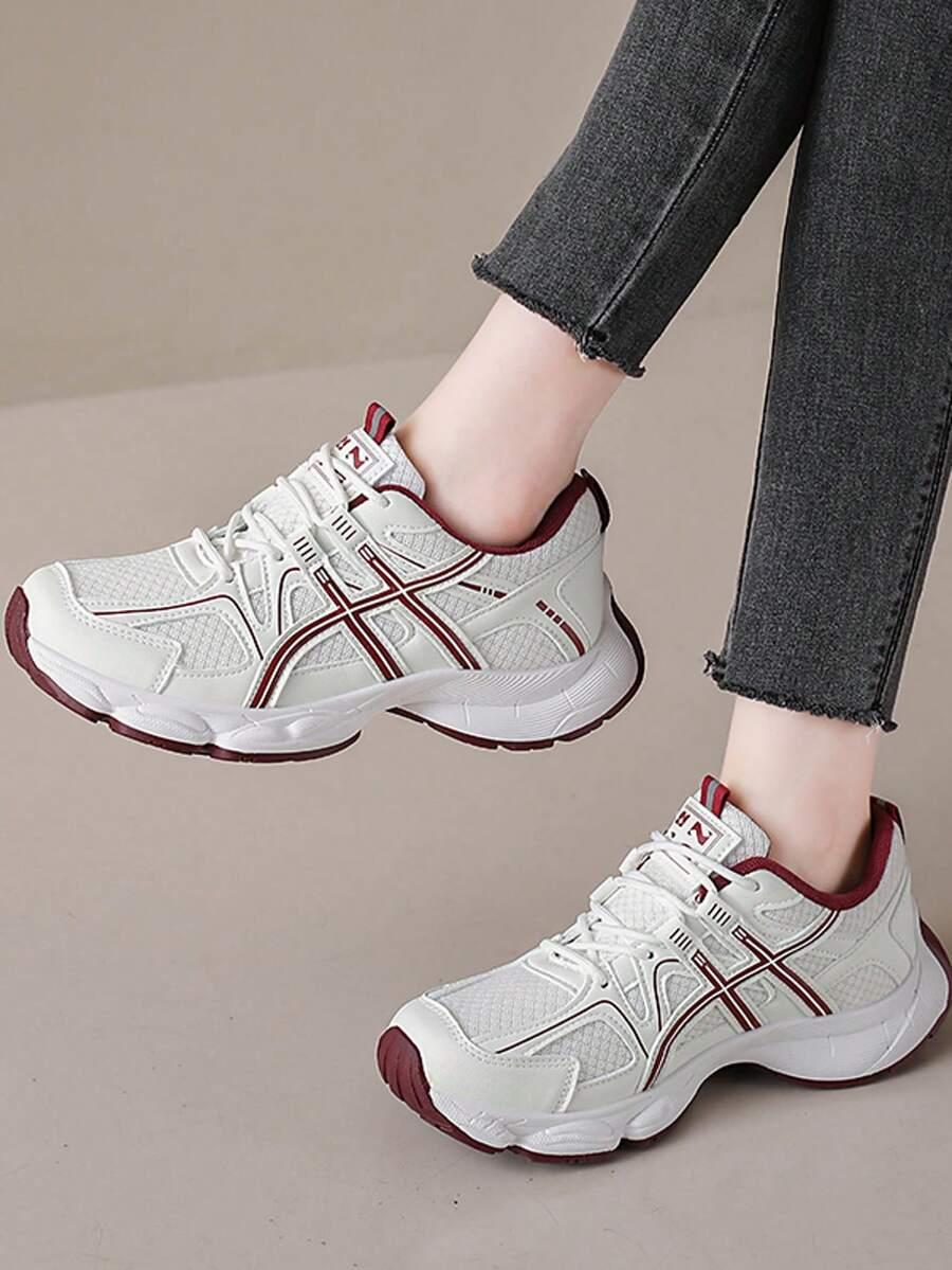 buty sportowe kontrast wstawki