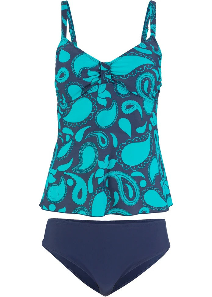 strój kąpielowy tankini print 