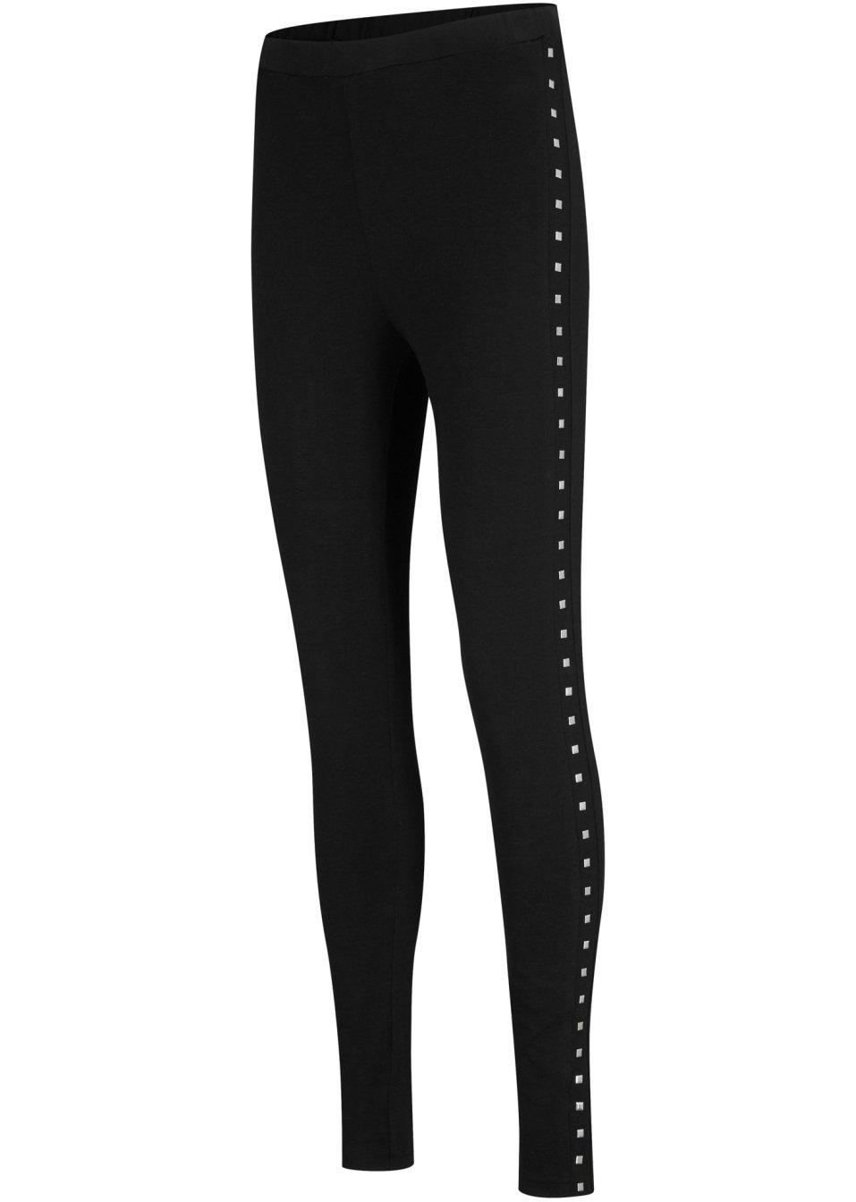LEGGINSY Z OZDOBNYMI LAMPASAMI 