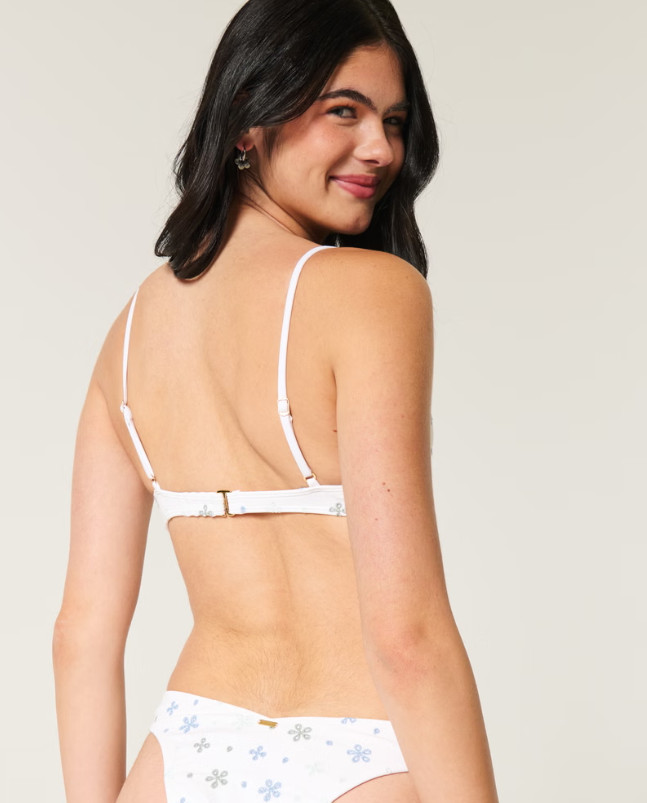 GÓRA OD BIKINI wzór kwiaty