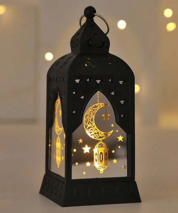 CZARNA LAMPKA LAMPION