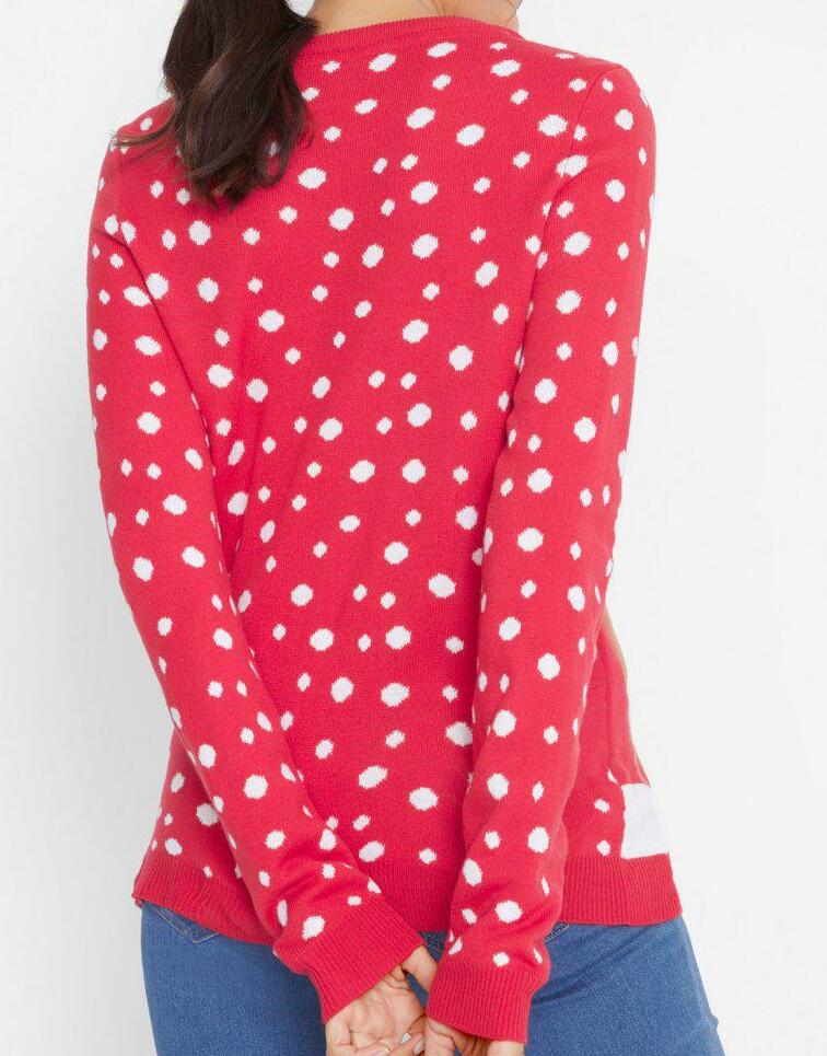 SWETER W ŚWIĄTECZNY WZÓR