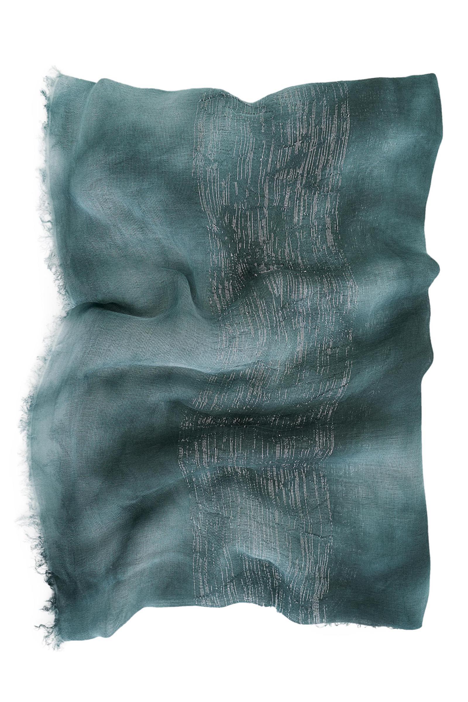 SZAL TIE-DYE POŁYSK