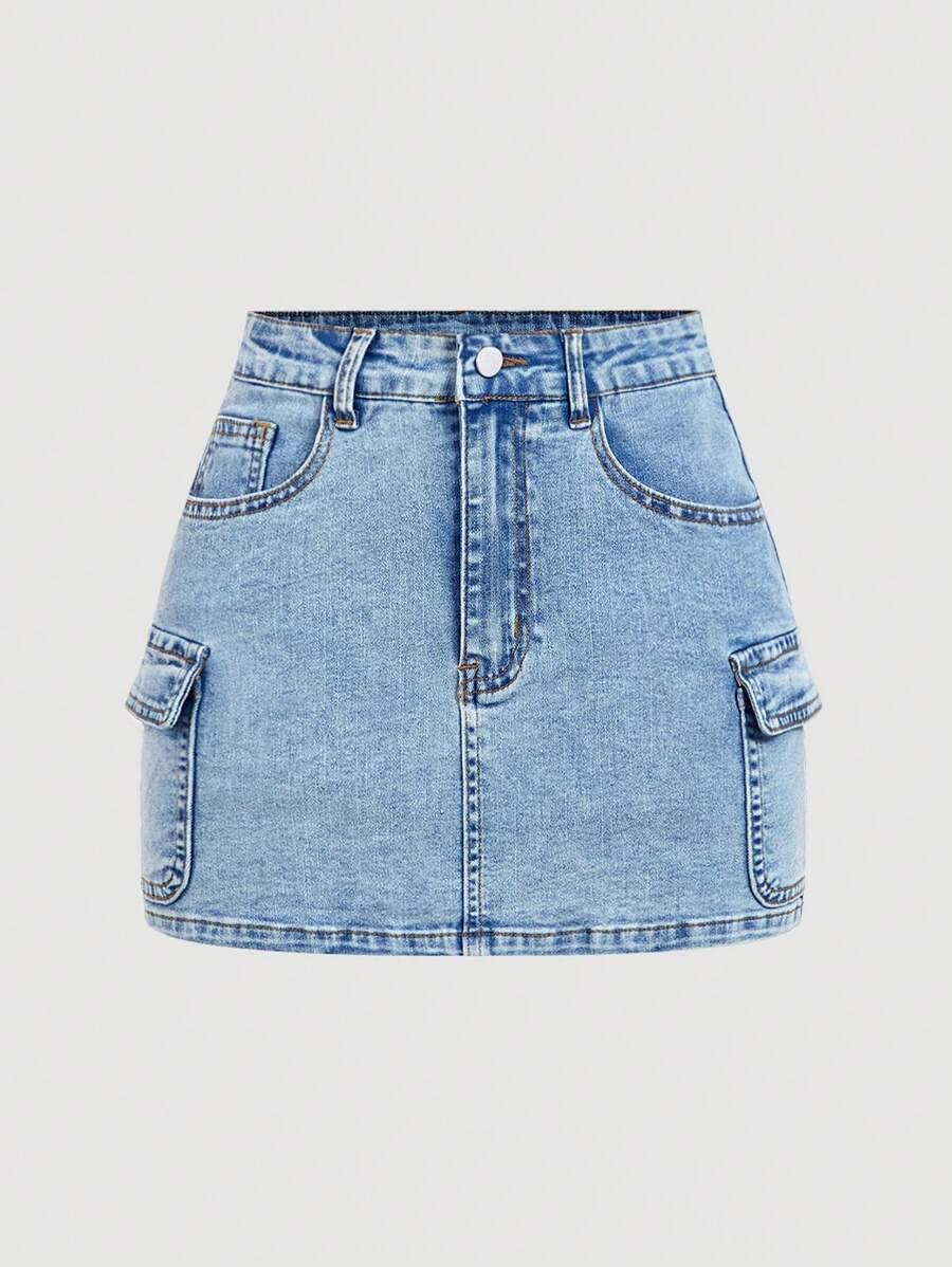 spódnica jeans casual