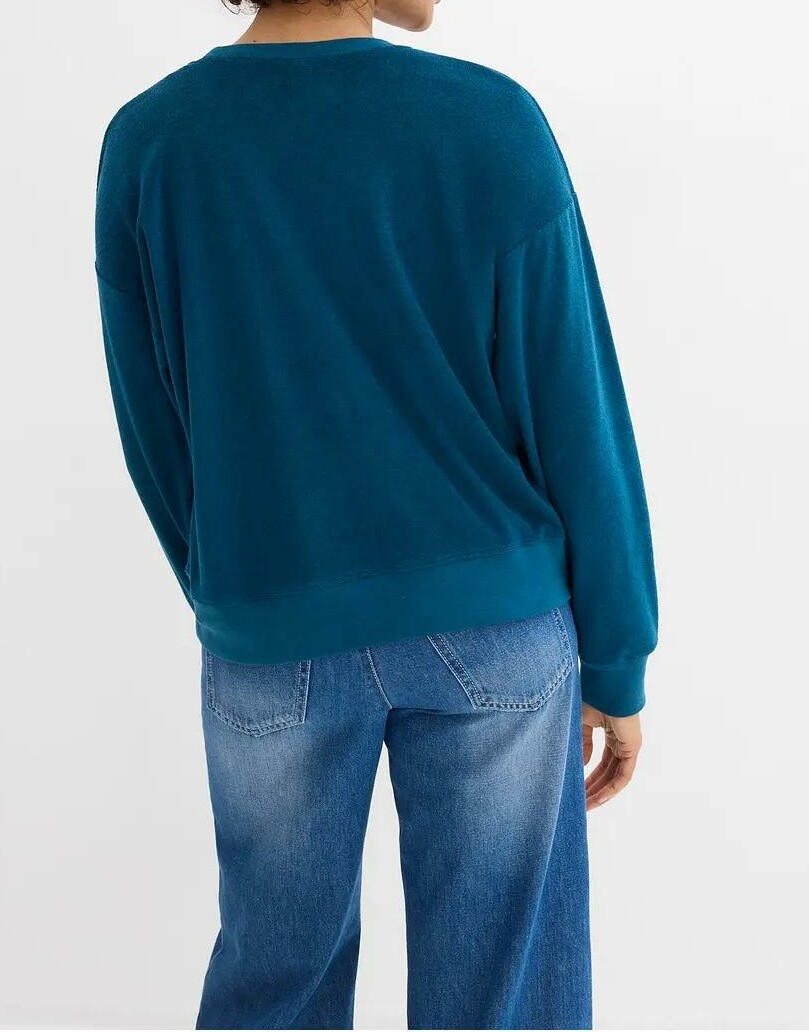 BLUZA Z DŁUGIM RĘKAWEM