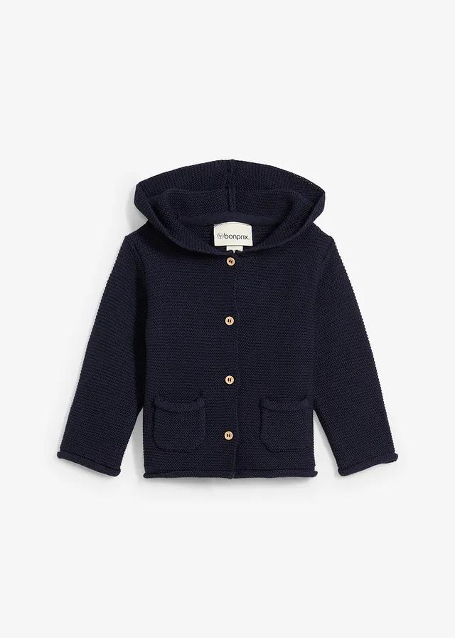 SWETER ROZPINANY Z KAPTUREM