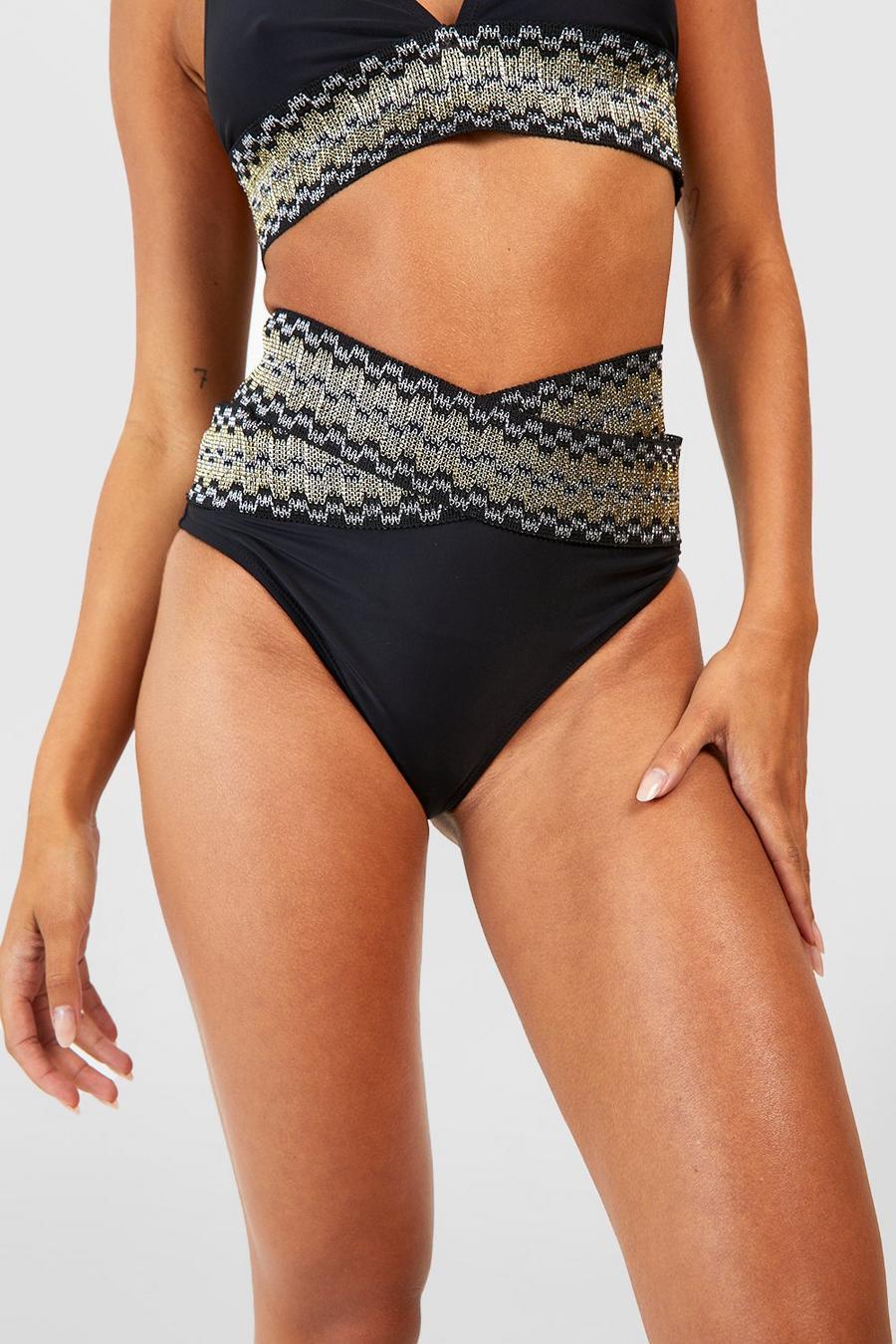 dół od bikini wysoki stan asymetria połysk