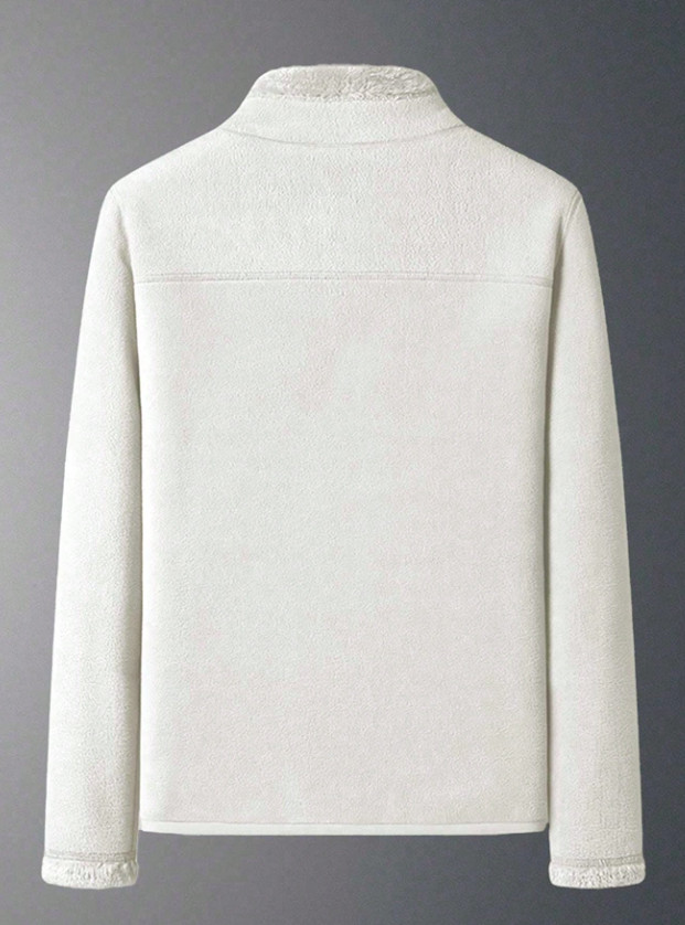 BIAŁA BLUZA POLAR