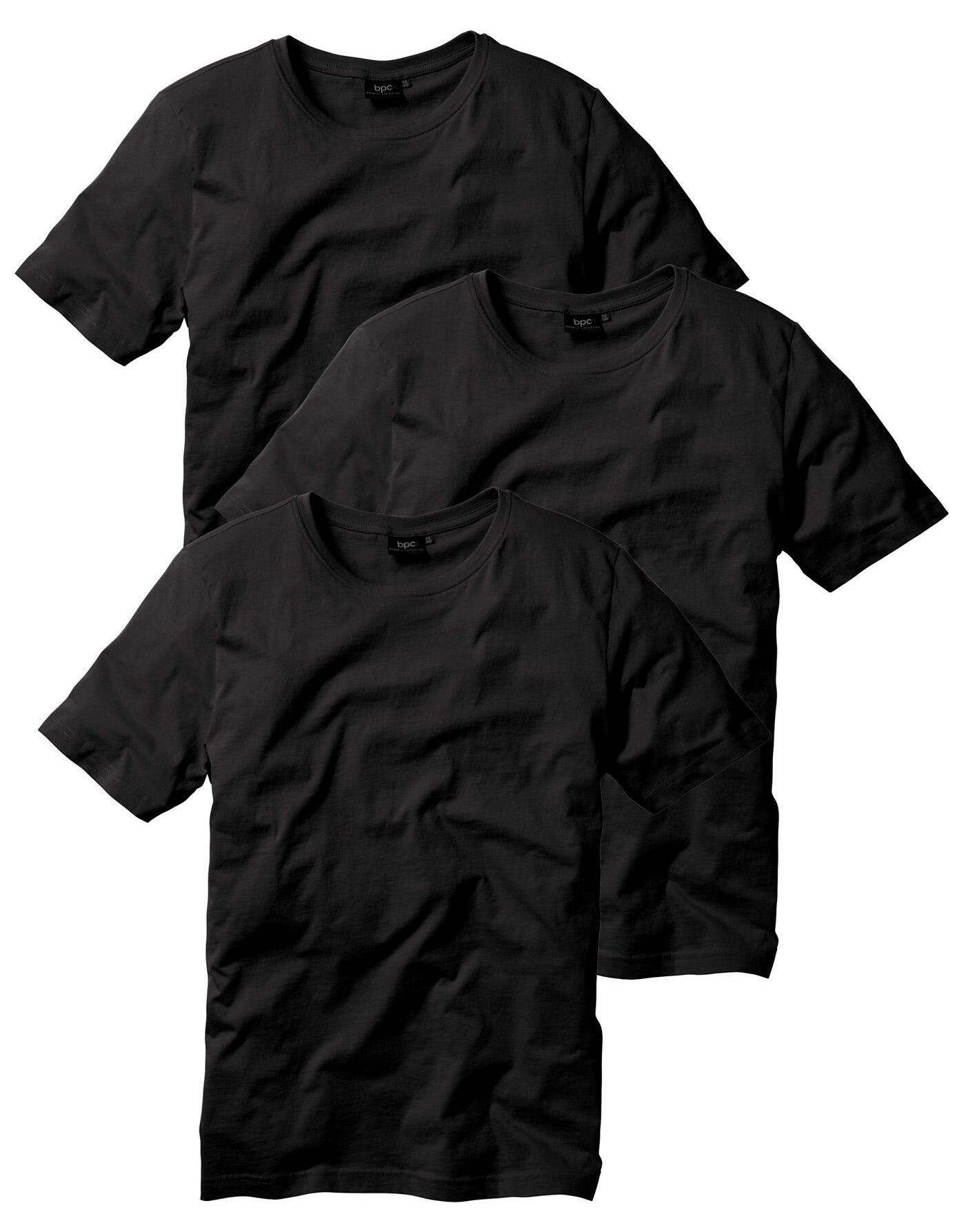 T-SHIRT CZARNY 2SZT