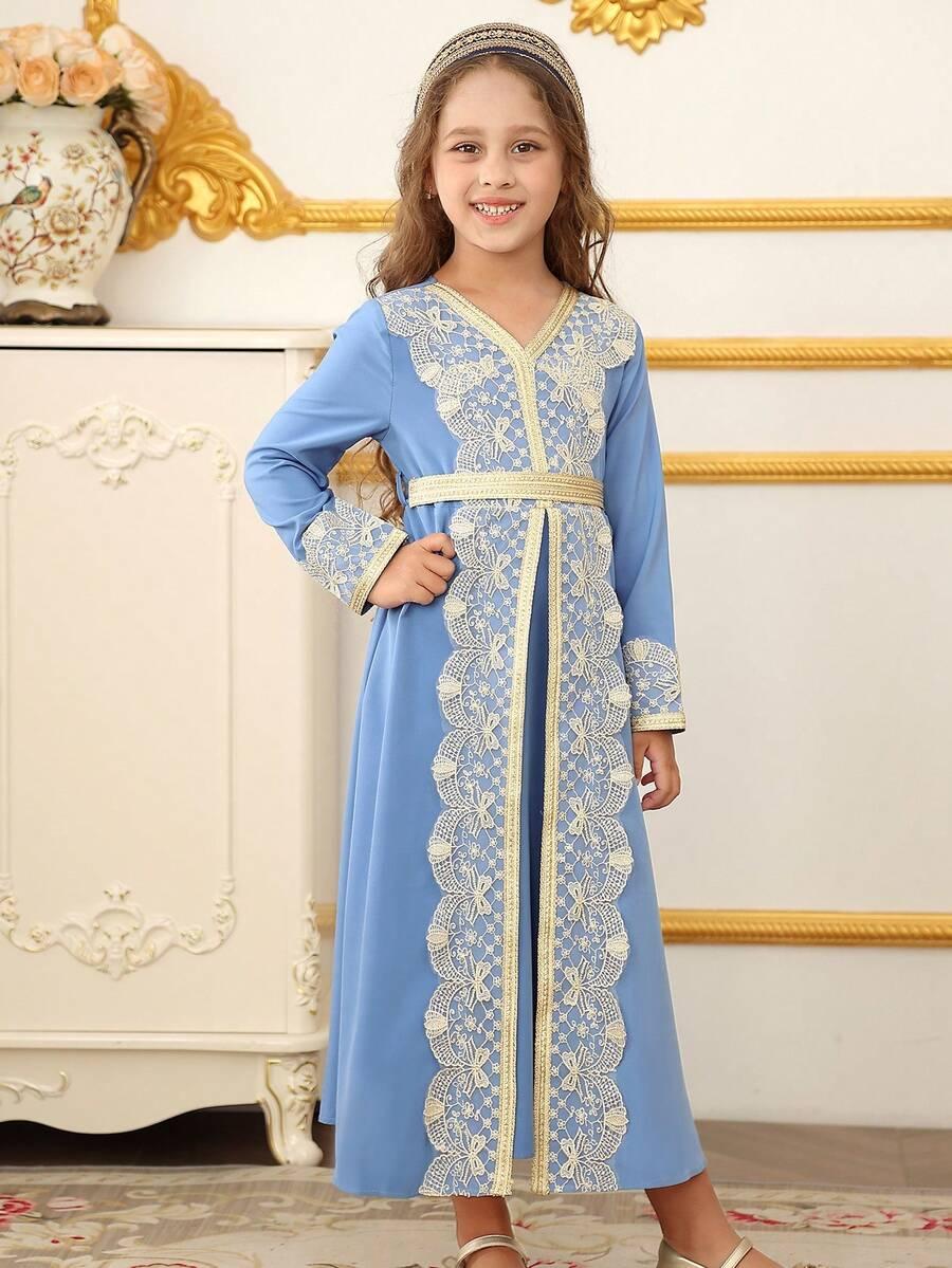 NIEBIESKA MAXI SUKIENKA