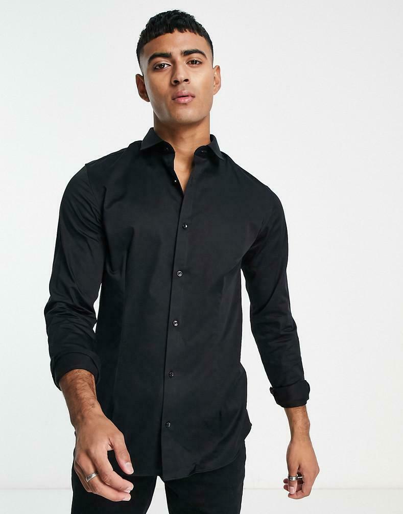 CZARNA KOSZULA SLIM FIT