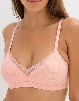 BIUSTONOSZ BRALETTE BEZ FISZBIN BAWEŁNY SZARY 1 SZT 