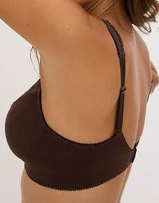 BIUSTONOSZ DAMSKI PLUS SIZE MIĘKKI Z ZAPIĘCIEM Z TYŁU 2PAK