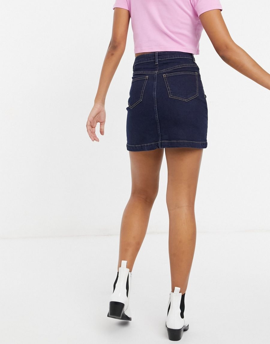 MINI SPÓDNICA JEANS 