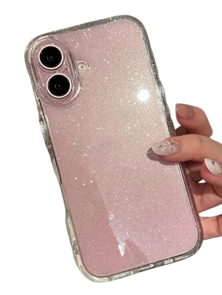 PRZEZROCZYSTE ETUI NA TELEFON BŁYSK IPHONE 15 Pro