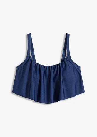GÓRA OD BIKINI Z FALBANKĄ