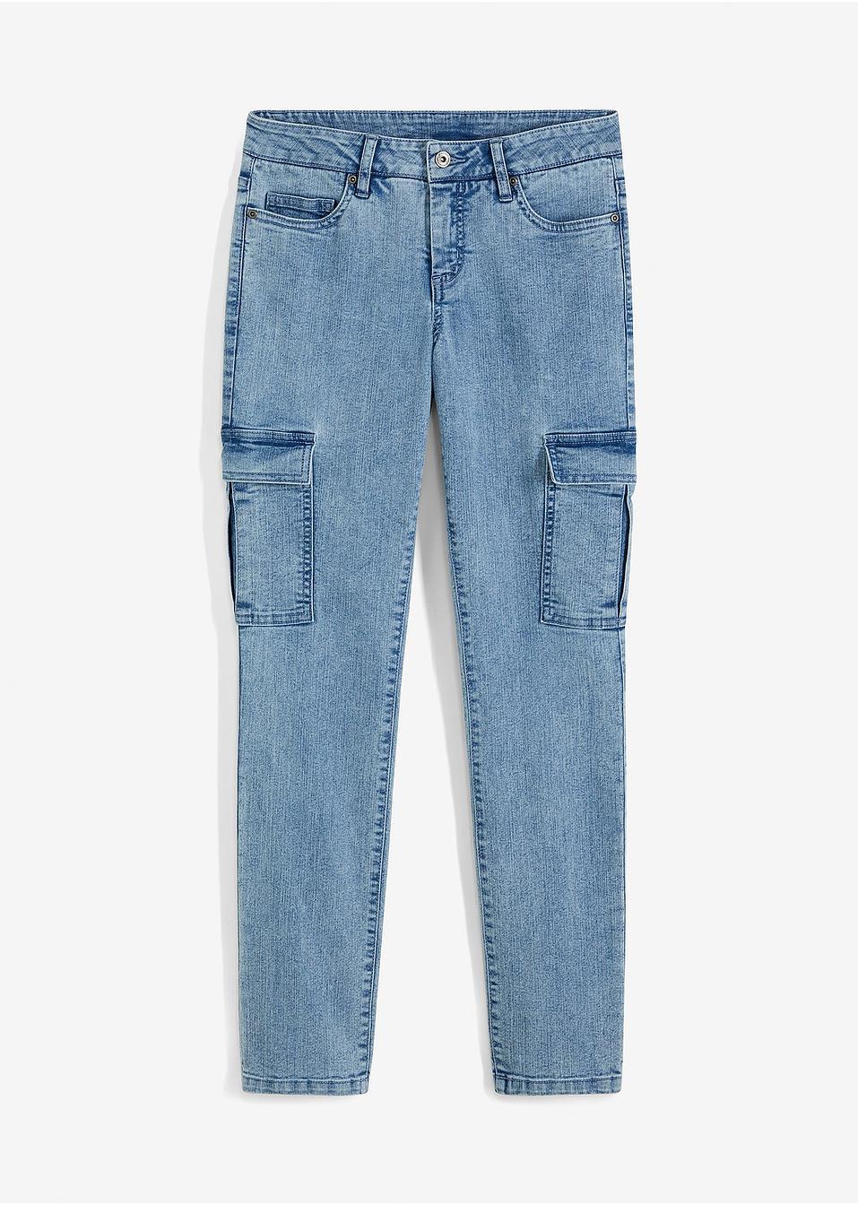 SPODNIE JEANSOWE RURKI