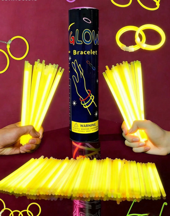 ŚWIECĄCE BRANSOLETKI 50-PACK