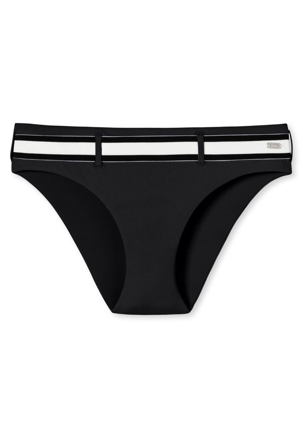 CZARNY DÓŁ OD BIKINI kontrast
