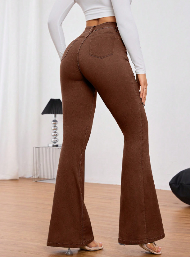 SPODNIE JEANS WYSOKI STAN