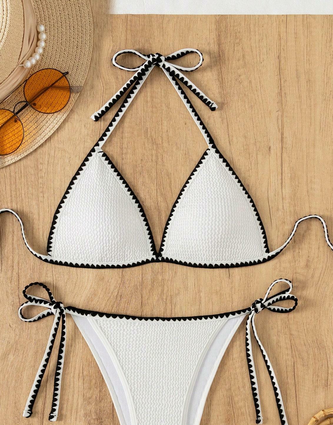 biała góra od bikini