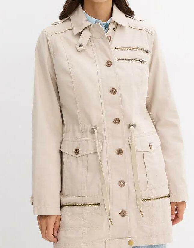 PARKA DAMSKA Z GUZIKAMI