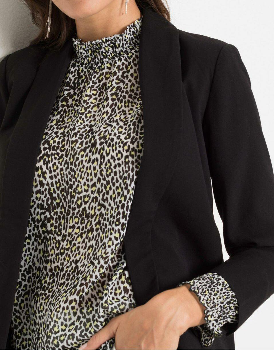 CZARNA MARYNARKA OVERSIZE