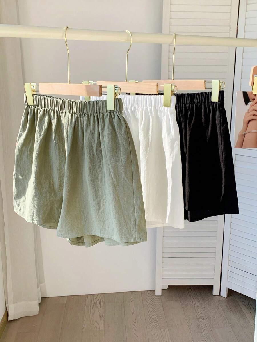 materiałowe spodenki 3-pack