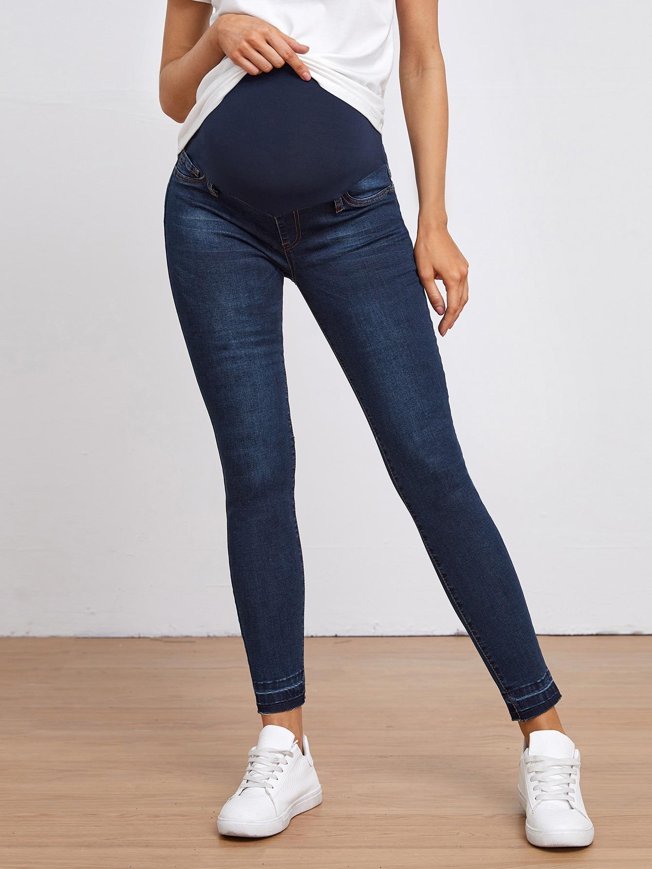 SPODNIE CIĄŻOWE JEANS