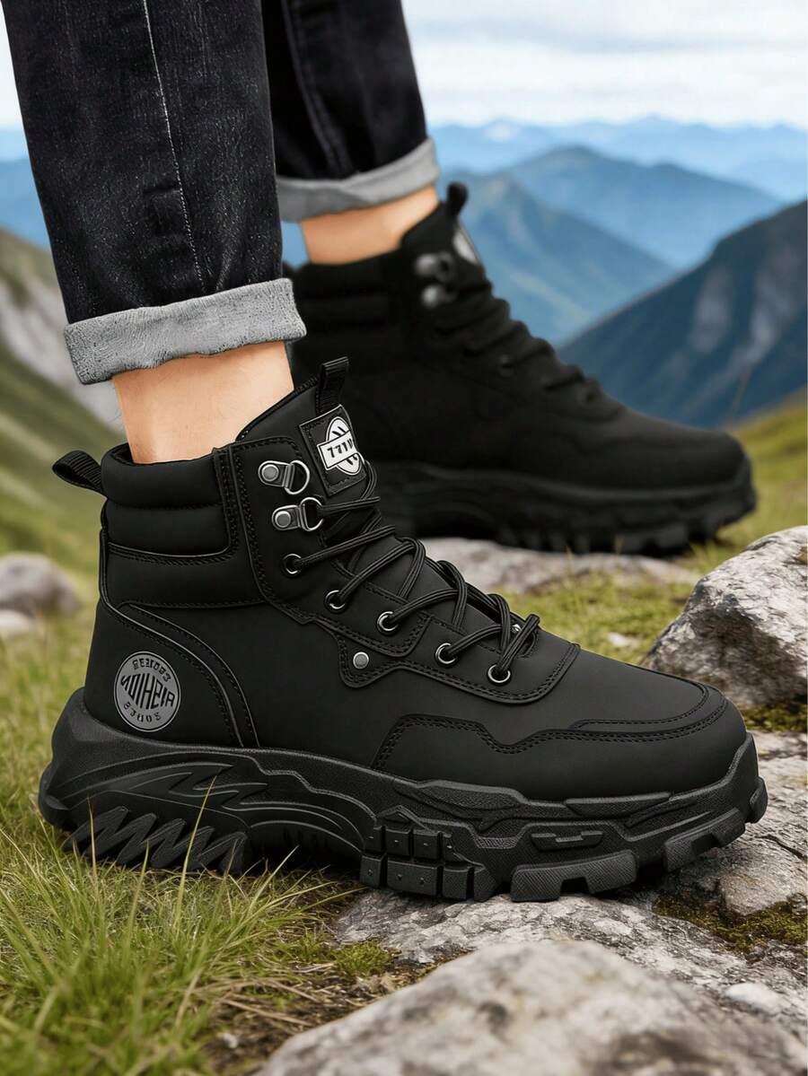czarne buty trekingowe