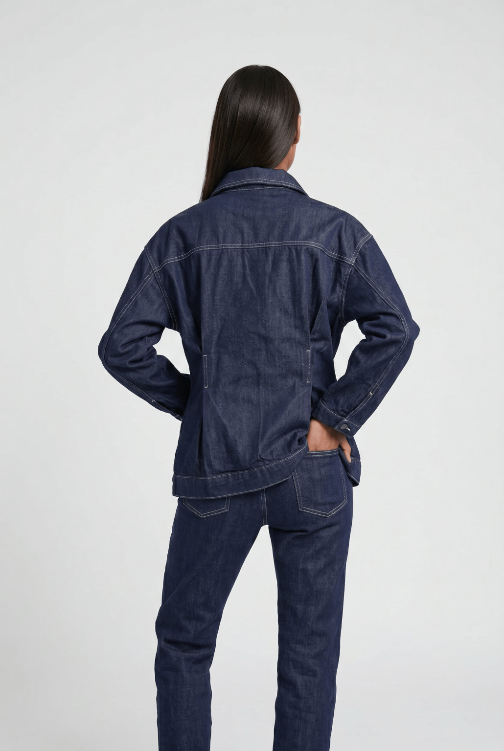 kurtka jeans zamek