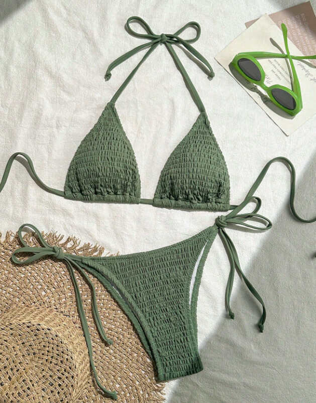 ZIELONY KOMPLET BIKINI