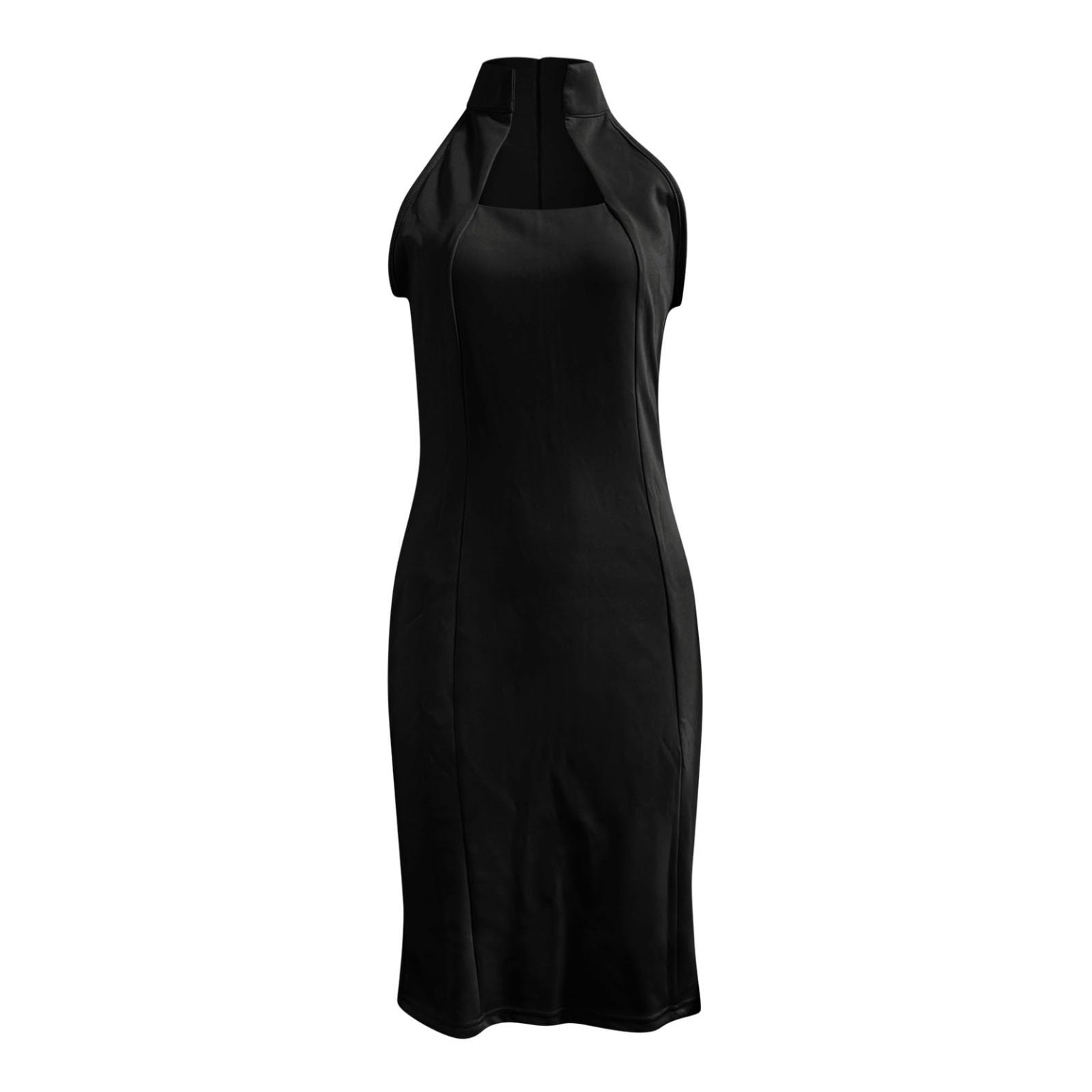 czarna mini sukienka