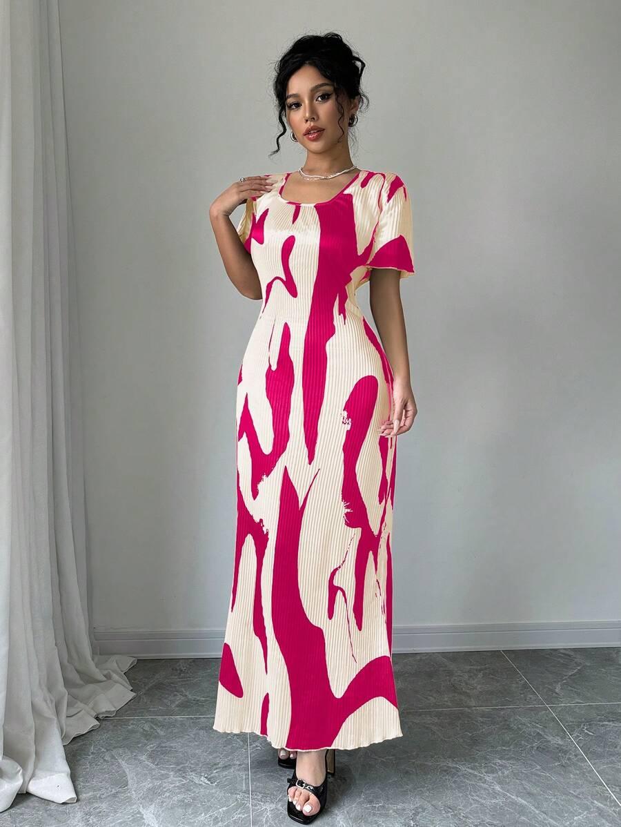 PLISOWANA MAXI SUKIENKA