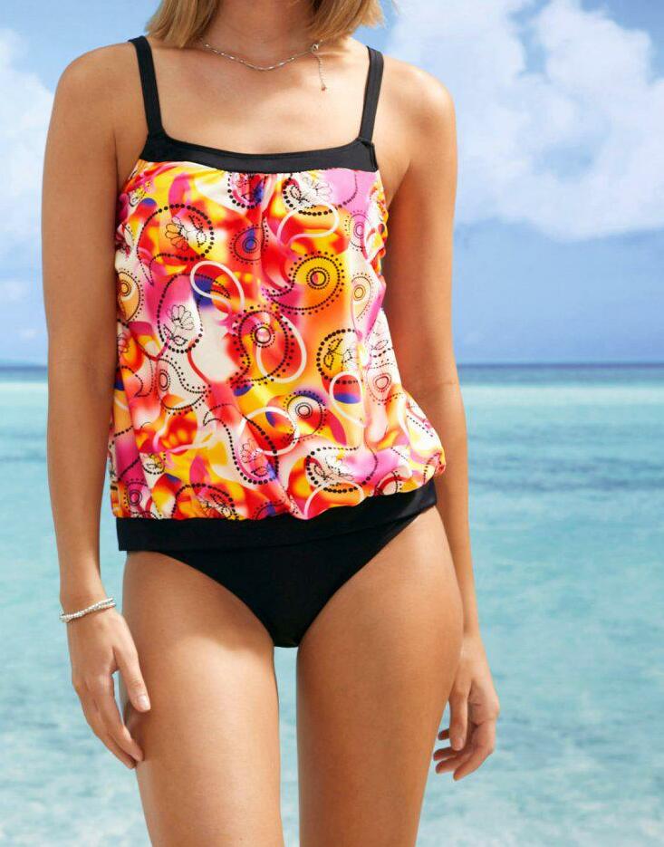 TOP OD TANKINI Z WZOREM