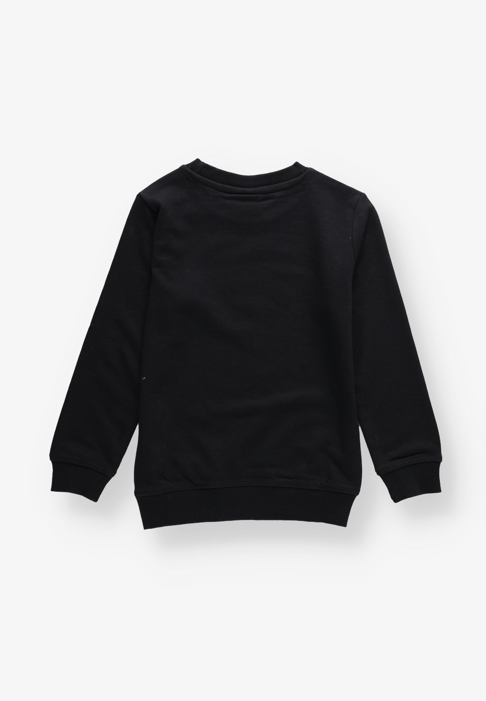 CZARNA BLUZA DŁUGI RĘKAW logo 4750014-19010
