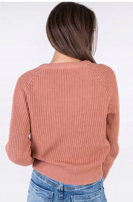 SWETER długi rękaw