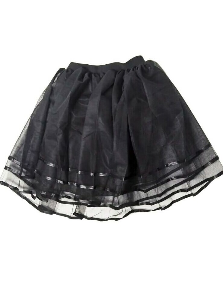 CZARNA MINI SPÓDNICZKA TIUL