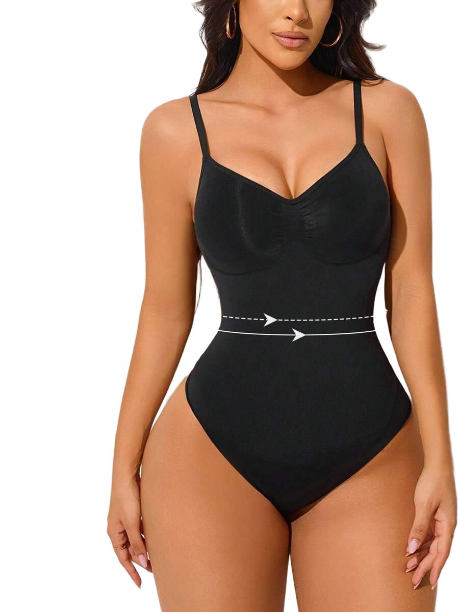 CZARNE MODELUJĄCE BODY
